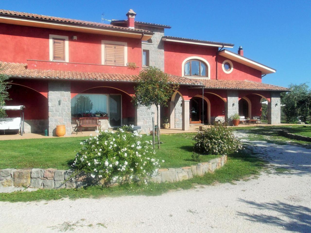 Agriturismo Casal Grande Canepina Buitenkant foto